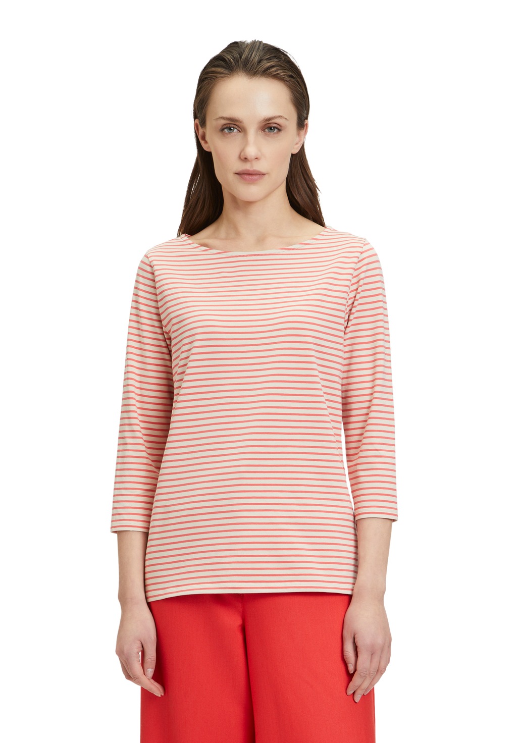 Betty Barclay 3/4-Arm-Shirt "Betty Barclay Ringelshirt mit U-Boot-Ausschnit günstig online kaufen