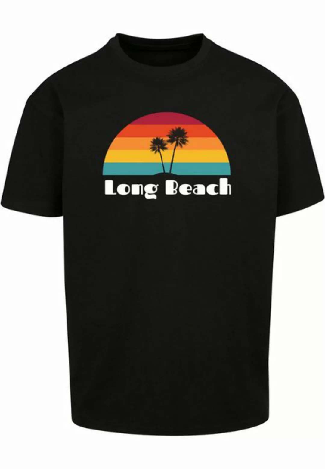 Merchcode T-Shirt Merchcode Herren Long Beach X Heavy Oversize Tee (1-tlg) günstig online kaufen