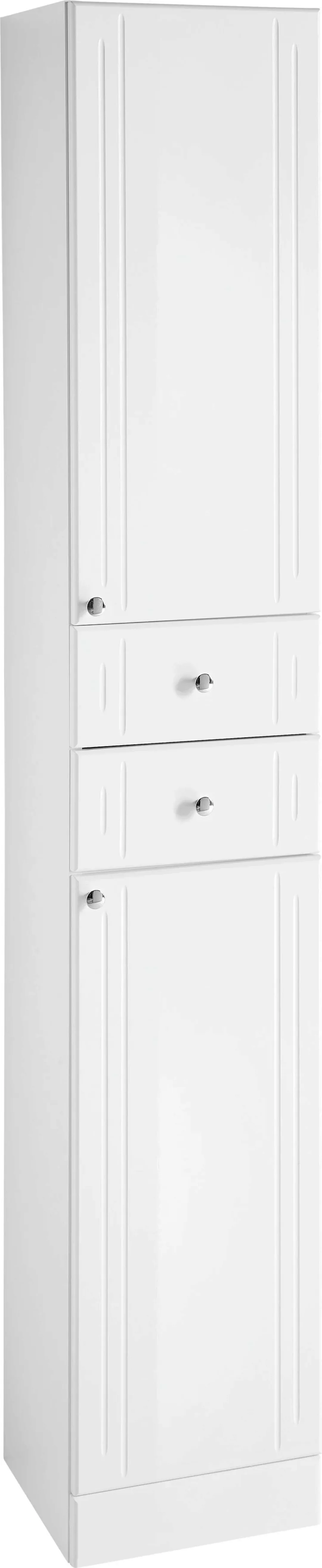 Saphir Hochschrank "Quickset 955 Badschrank, 32,5 cm breit, 2 Türen, 2 Schu günstig online kaufen