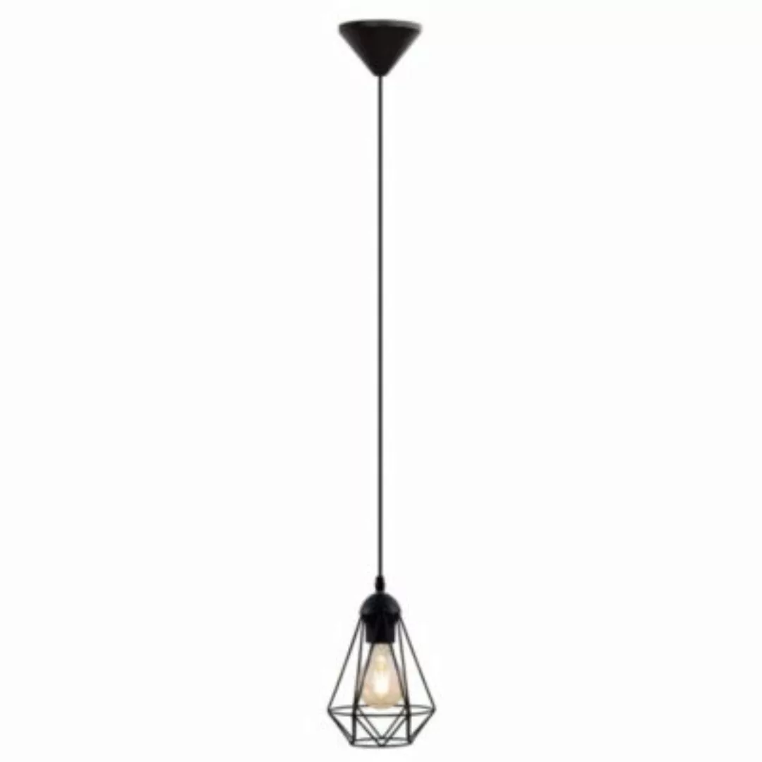 B.K.Licht Pendelleuchte schwarz Metall Draht Vintage Industrielampe Decke R günstig online kaufen