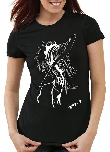 style3 T-Shirt Ichigo Shinigami bleach hollow dämon kurosaki rujia anime ma günstig online kaufen