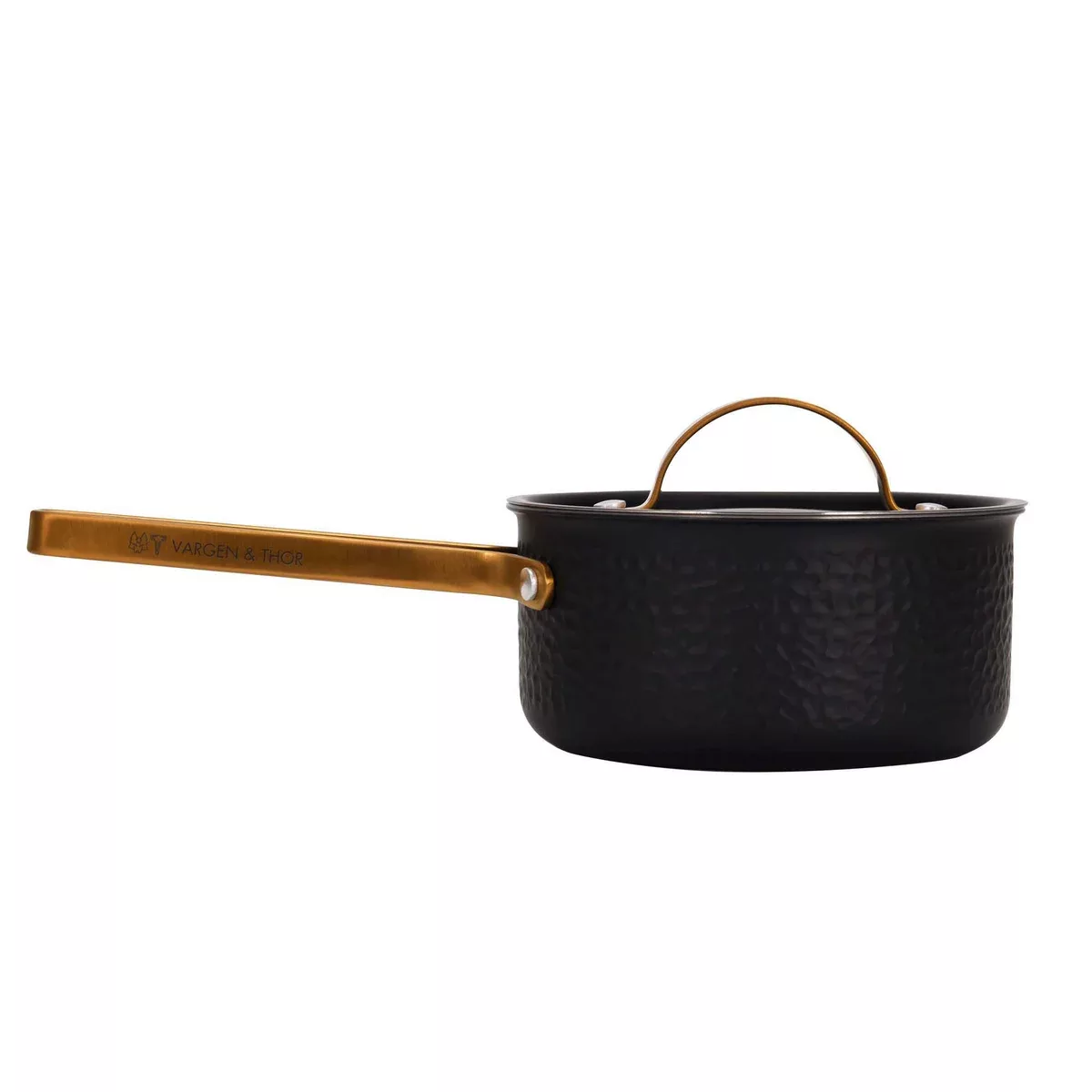 Arvet gehämmerter schwarzer Topf mit Deckel Viggo, 1,6 L günstig online kaufen