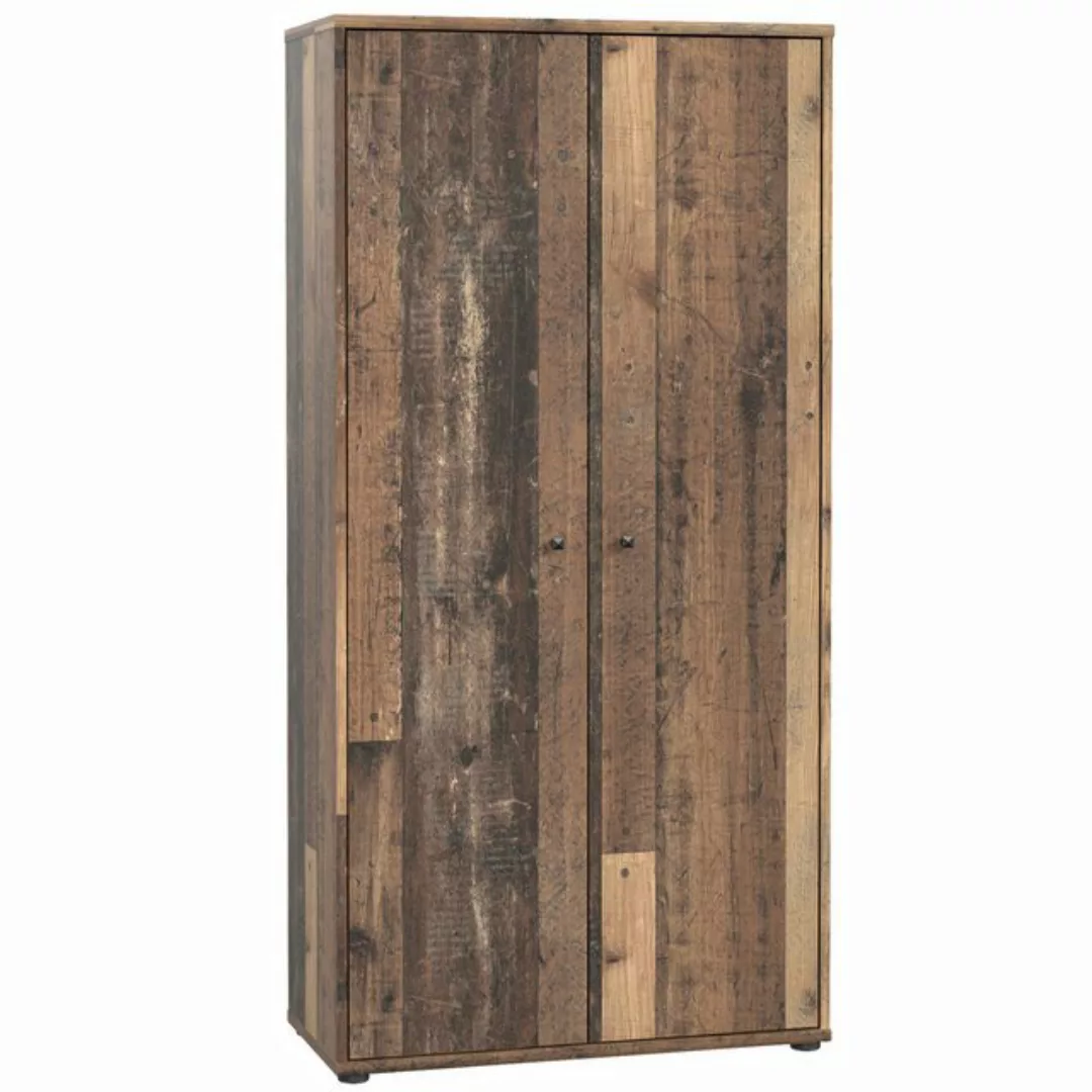 expendio Aktenschrank Tegan 2 Old Wood Vintage Nb., 74x150x35 cm günstig online kaufen