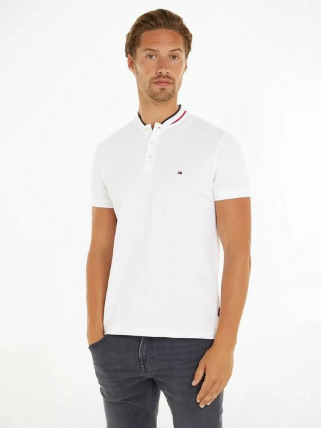 Tommy Hilfiger Poloshirt MAO RWB TIPPED SLIM POLO günstig online kaufen