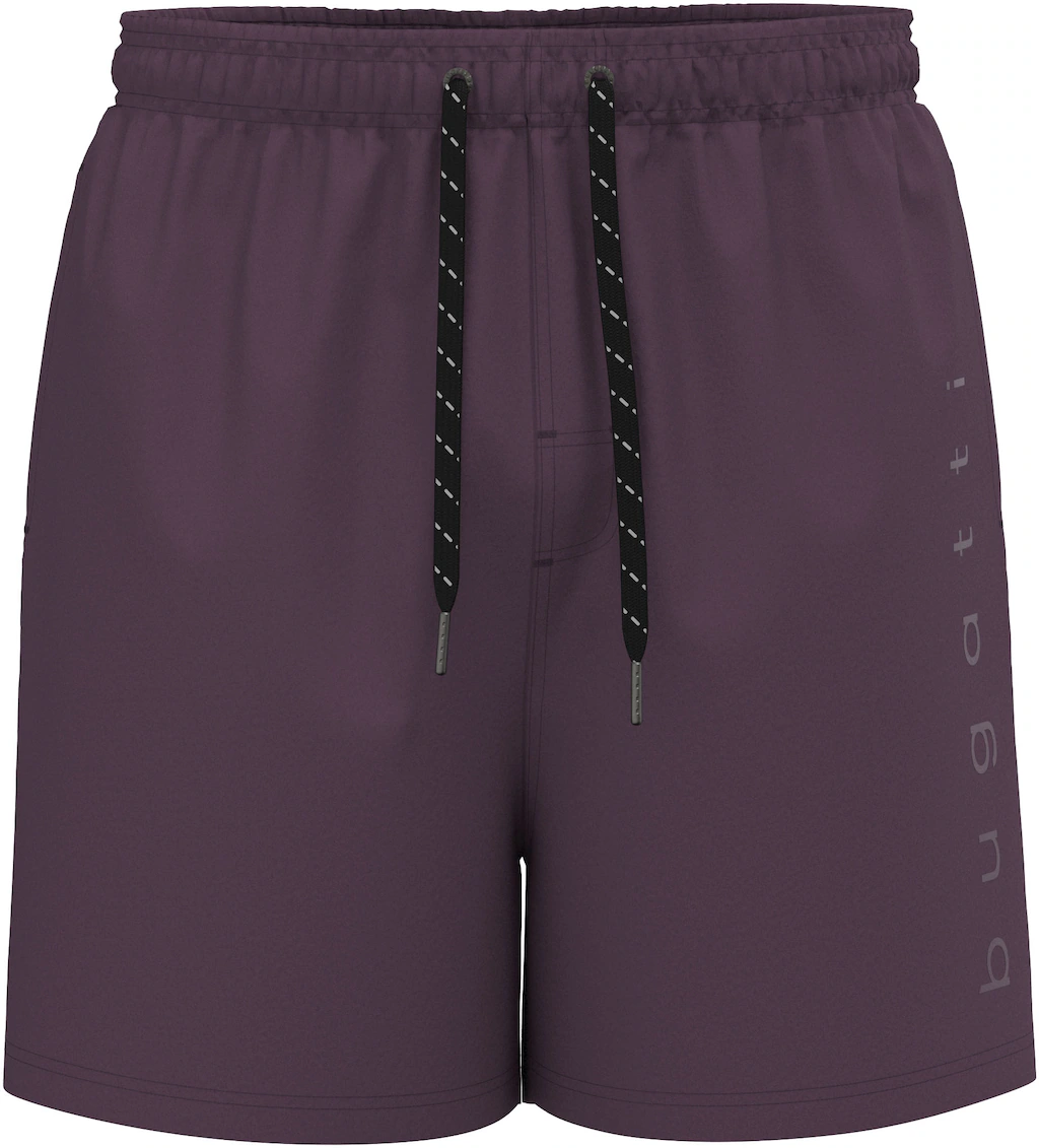 bugatti Badeshorts "Ramon", Tonal reflektiv Logoprint auf dem linken Bein günstig online kaufen