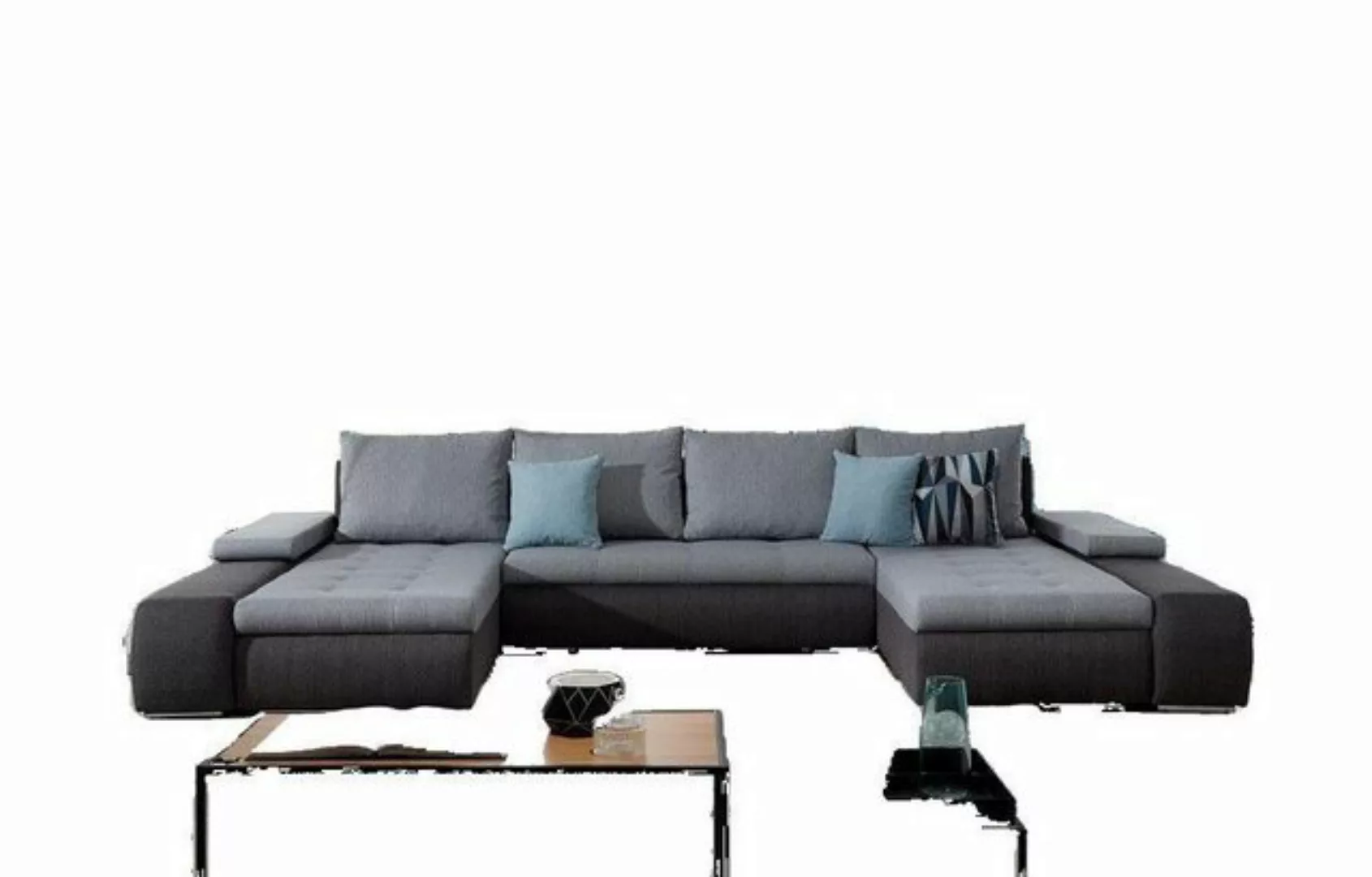 Xlmoebel Ecksofa Luxuriöse Wohnlandschaft Sofa Polsterecke Textil, Hergeste günstig online kaufen