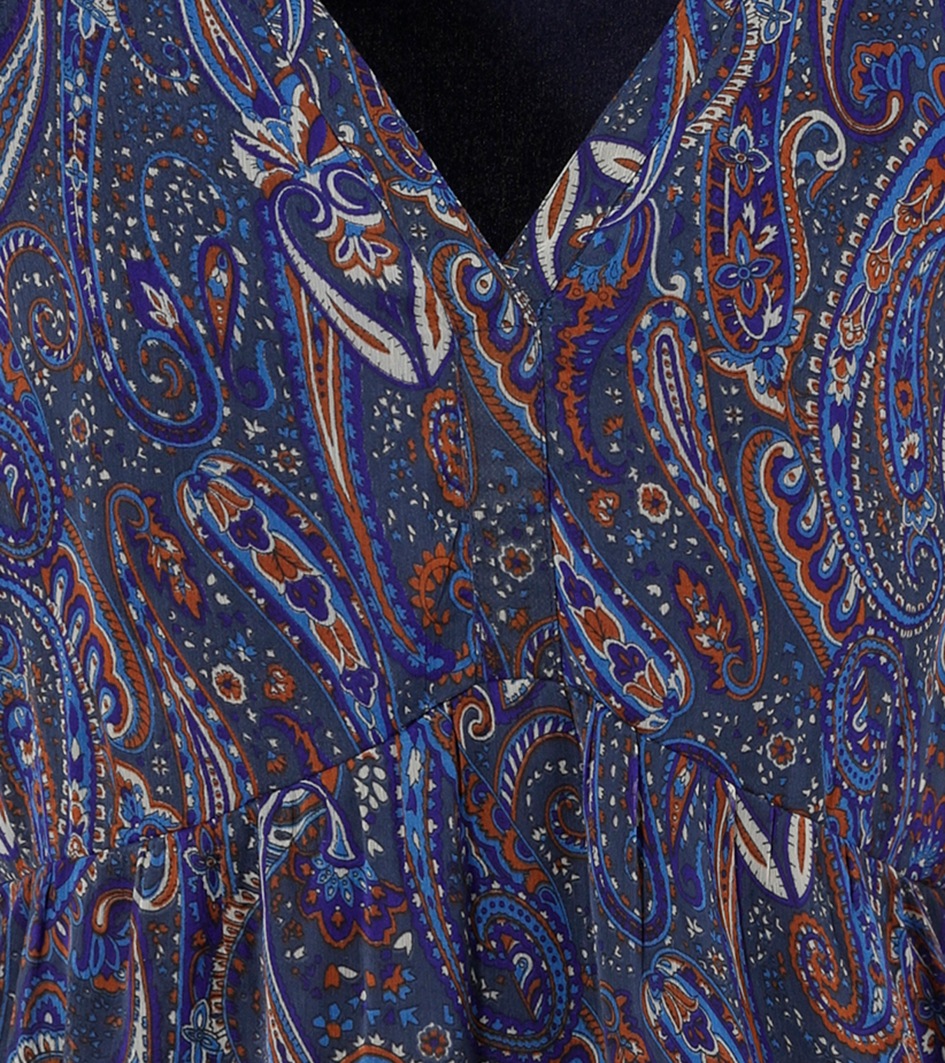 Aniston CASUAL Blusenkleid, mit farbharmonischem Paisley-Muster - NEUE KOLL günstig online kaufen