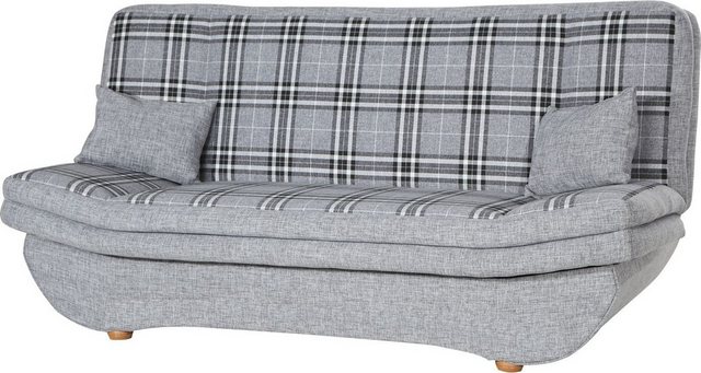 Fun Möbel Schlafsofa Schlafsofa KANDY Stoff / Kunstleder, 1 Teile, Mit Schl günstig online kaufen