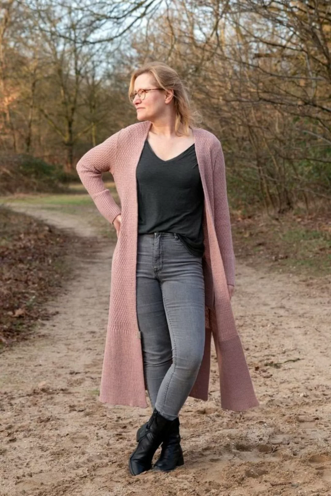 Knit Factory Strickjacke Gina Strickjacken 36/38 Glatt Rosa (1-tlg) modern günstig online kaufen