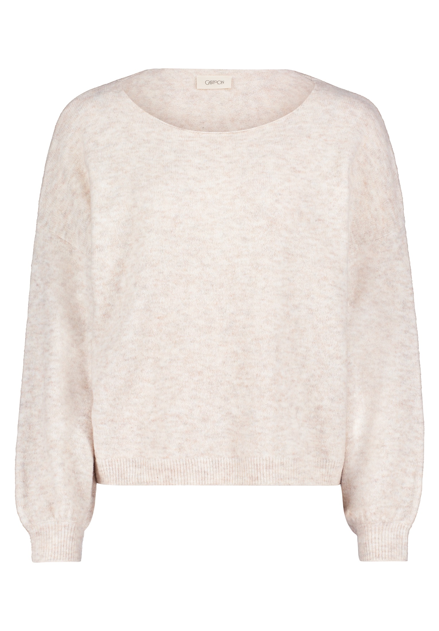 Cartoon Strickpullover "Cartoon Damen Basic-Pullover mit Rundhalsausschnitt günstig online kaufen