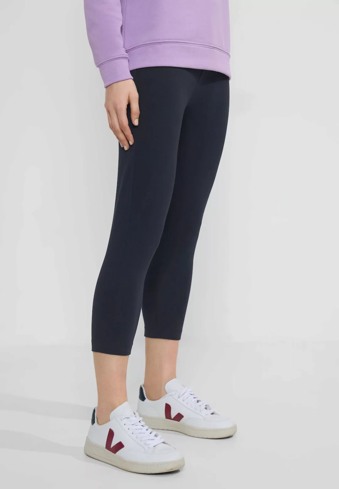 Cecil 3/4-Leggings, im elastischen Materialmix günstig online kaufen