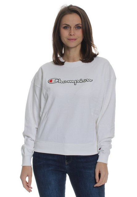 Champion Sweater Champion Crew-Neck Damen 112640 S20 WW001 WHT Weiß günstig online kaufen