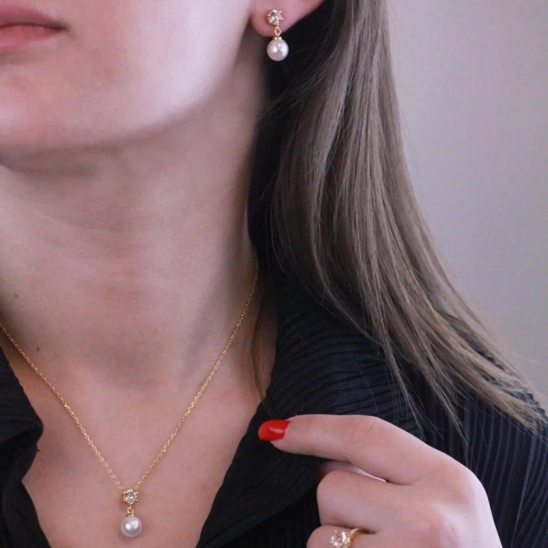 Ella Eisvogel Schmuckset 3-tlg. Pauline: Goldkette günstig online kaufen