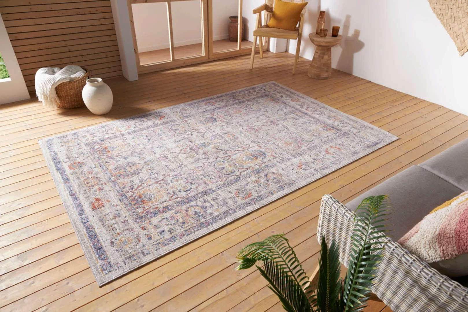 NORTHRUGS Teppich »Luxor«, rechteckig, 3 mm Höhe, In-& Outdoor, Läufer, Wet günstig online kaufen