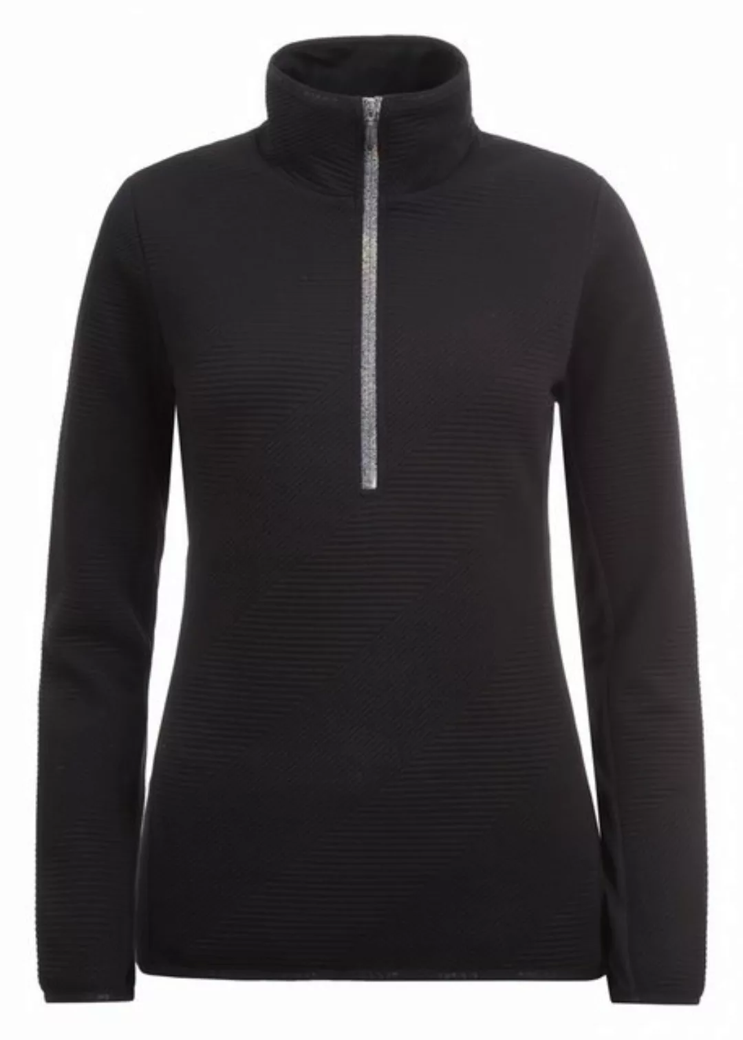 Icepeak Rollkragenpullover Elsmere Fleece schwarz günstig online kaufen