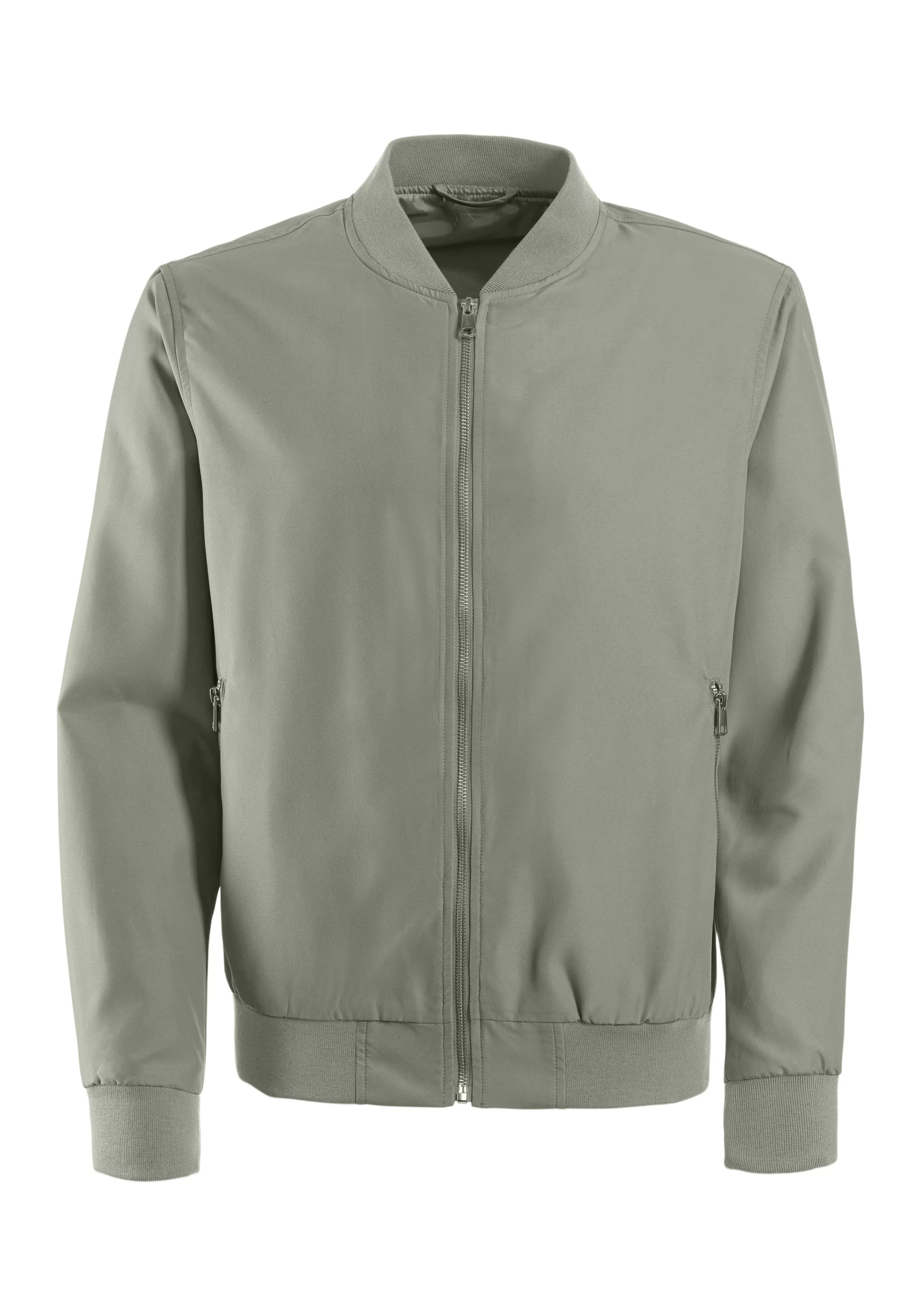 John Devin Bomberjacke "/ Blouson mit Rippkragen", Pilotenjacke / Übergangs günstig online kaufen