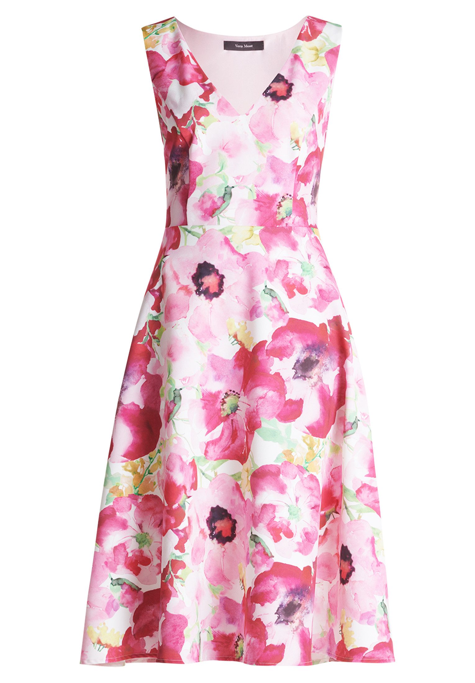 Vera Mont Cocktailkleid "Vera Mont Damen Cocktailkleid mit Blumenprint", Cu günstig online kaufen