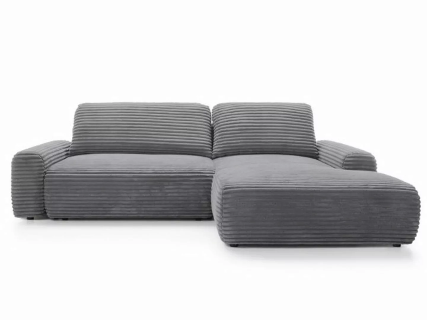 Goldstoff Ecksofa Goldstoff Ecksofa MOUNIR 270 cm, L-Form Schlafsofa mit Sc günstig online kaufen