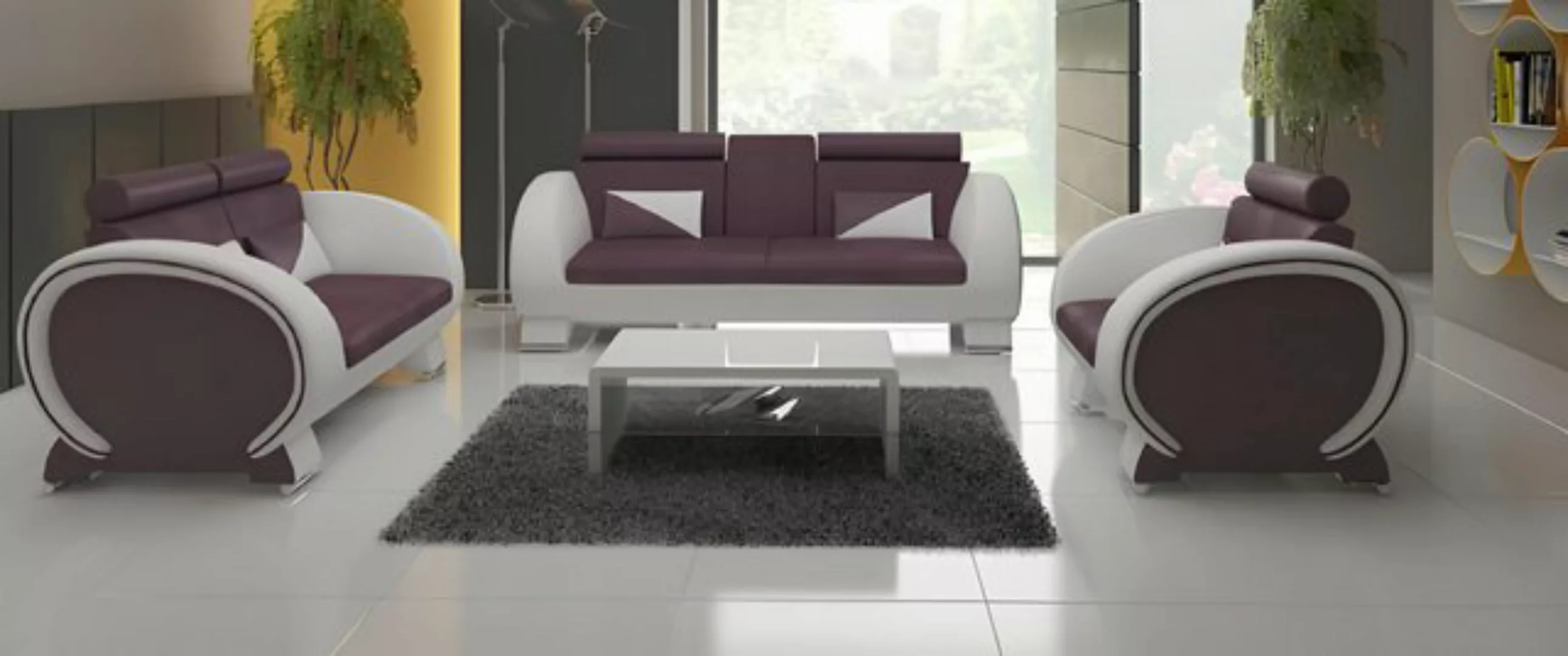 JVmoebel Sofa Sofagarnitur 3+2+1 Textil Stoff Couch Desig Sofa Wohnlandscha günstig online kaufen