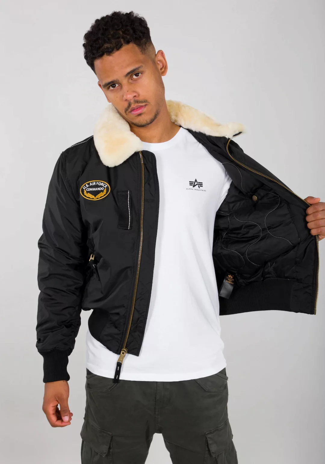 Alpha Industries Bomberjacke "Alpha Industries Men - Bomber Jackets Injecto günstig online kaufen