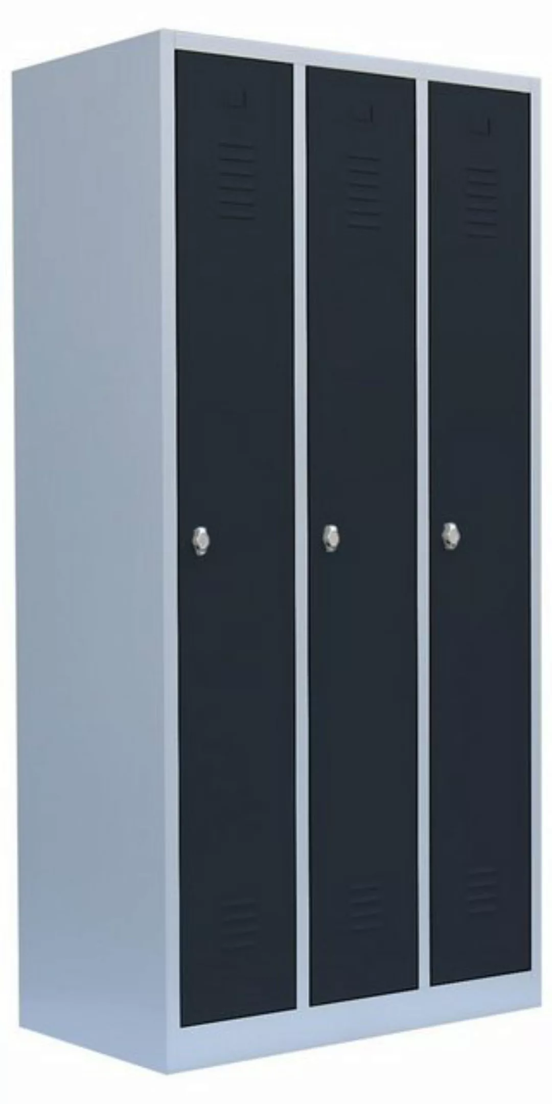 Steelboxx Spind für 3 Personen Kleiderspind Personalschrank 180x88,5x50cm ( günstig online kaufen