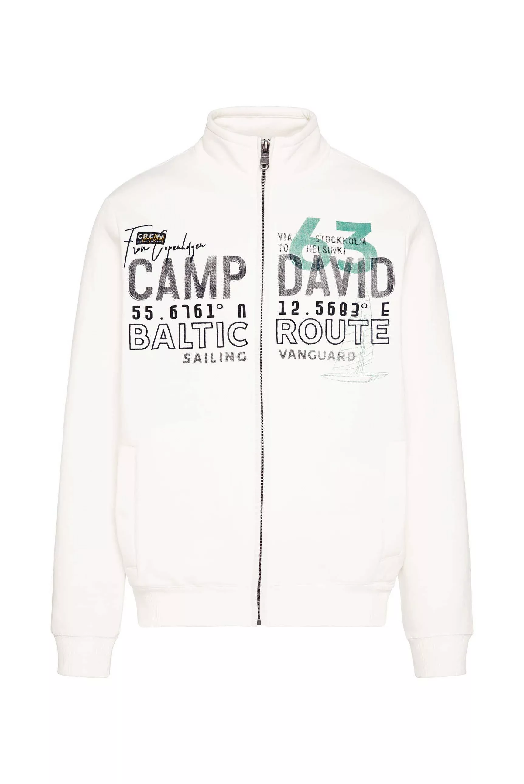 CAMP DAVID Sweatjacke, mit Stehkragen günstig online kaufen