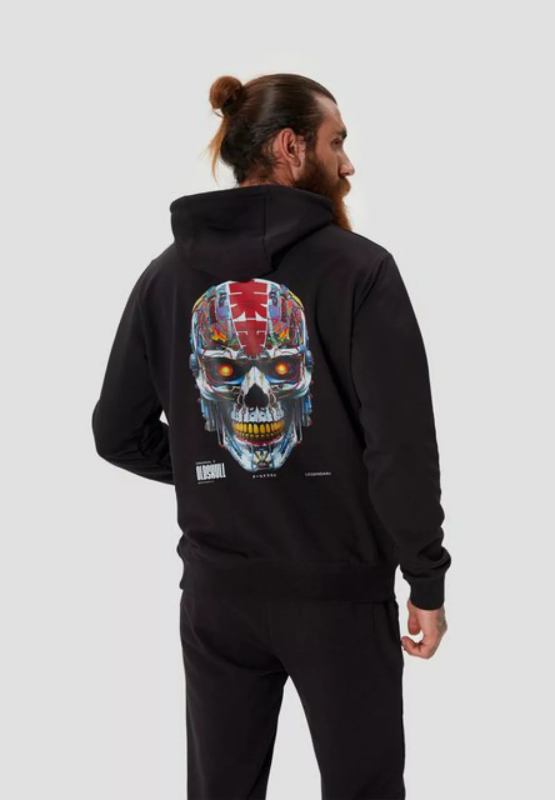 Oldskull Hoodie Xtreme Vivid Skull Graphic günstig online kaufen