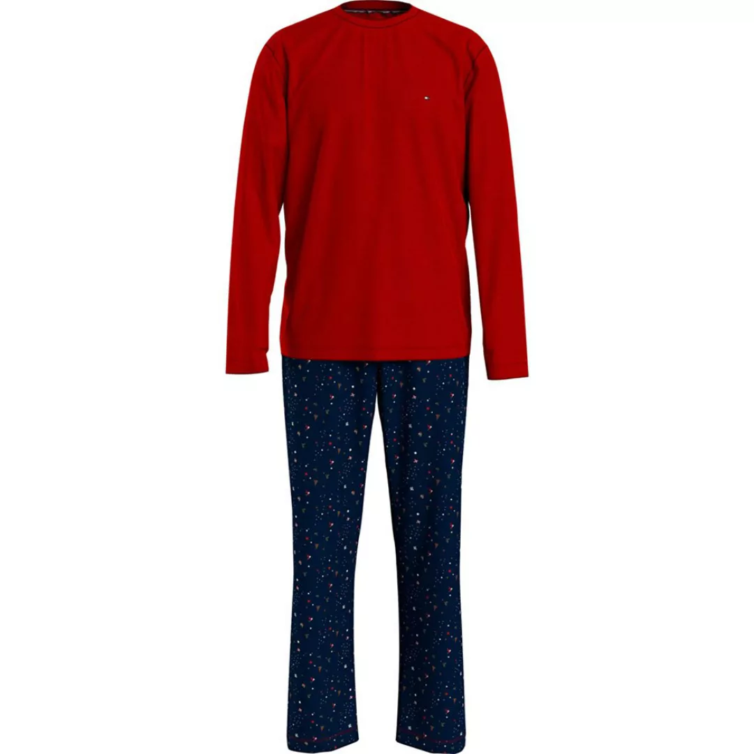 Tommy Hilfiger Underwear Langarm-rundhalshose Mit Print Jersey Set Pyjama M günstig online kaufen