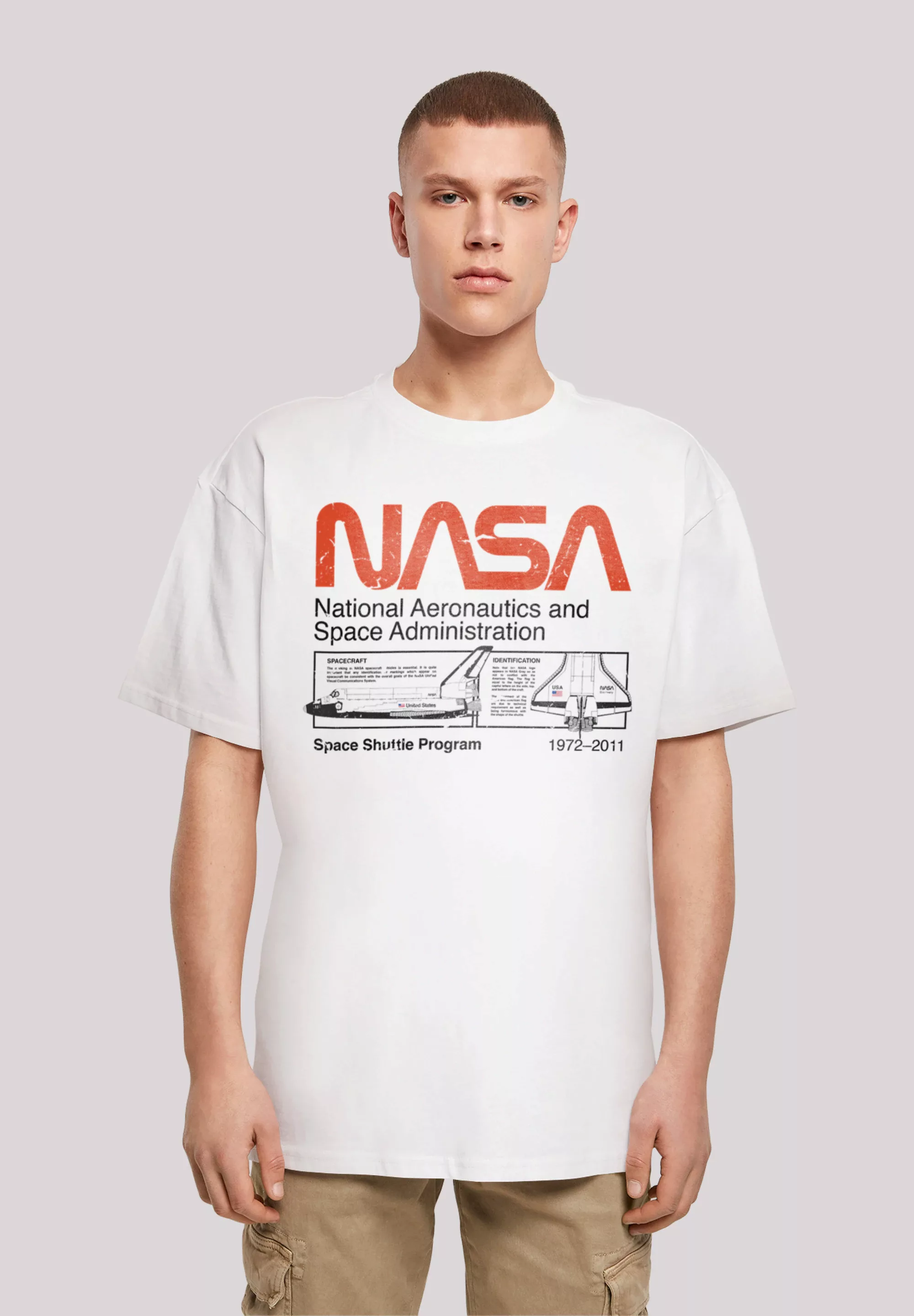 F4NT4STIC T-Shirt "NASA Classic Space Shuttle", Print günstig online kaufen