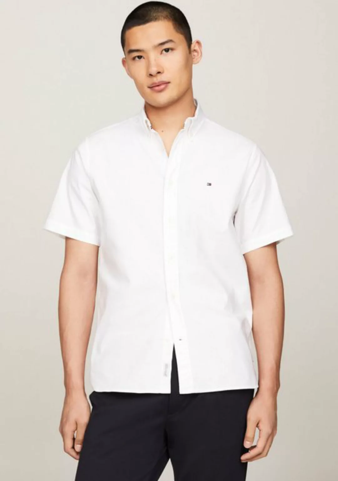 Tommy Hilfiger Kurzarmhemd 1985 FLEX OXFORD RF SHIRT günstig online kaufen