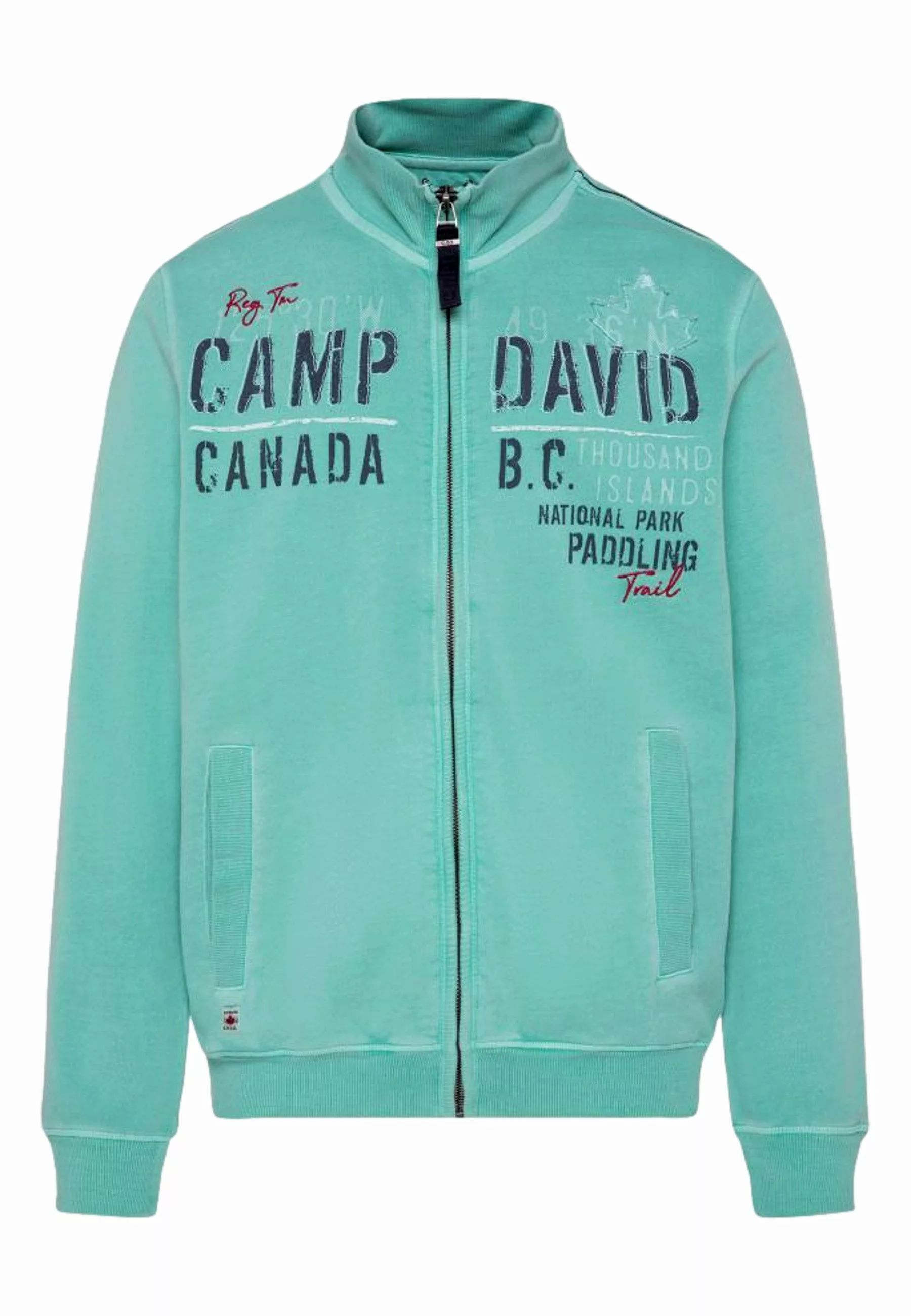 CAMP DAVID Sweatjacke Jacke Sweatjacke (1-tlg) günstig online kaufen