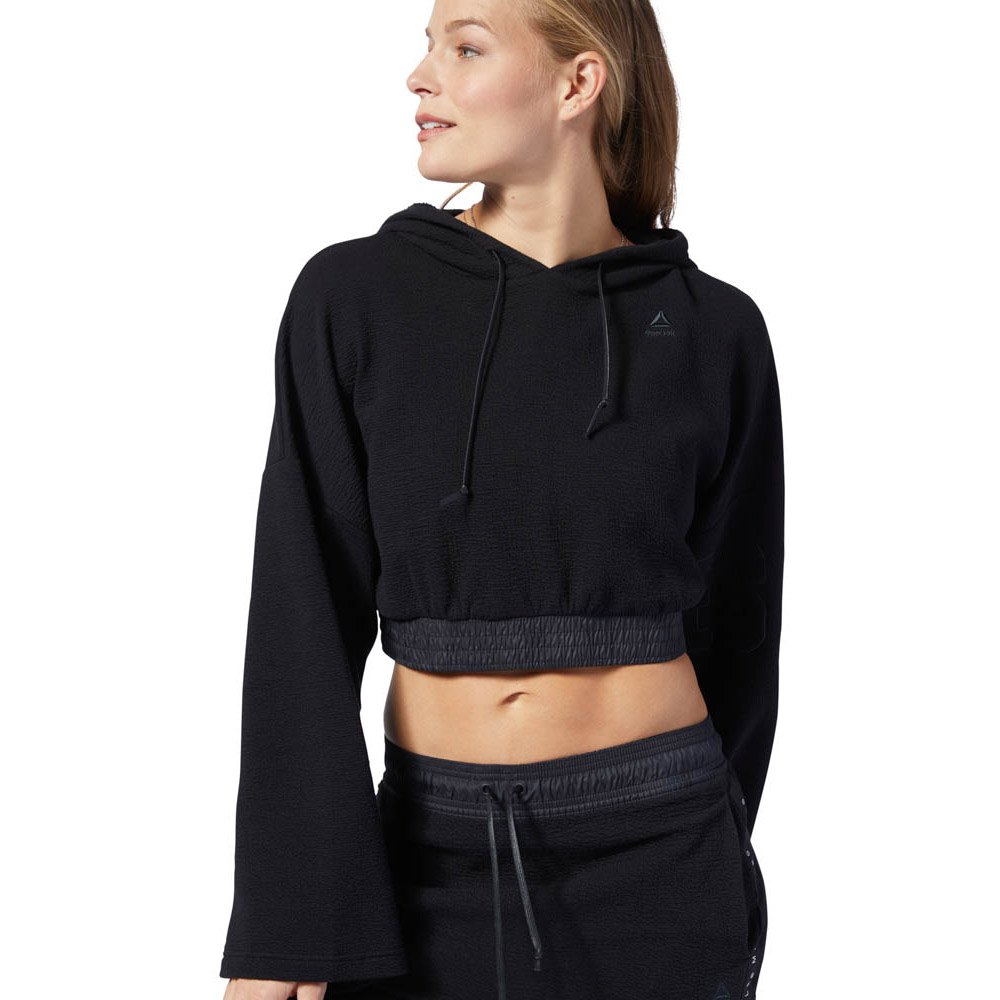 Reebok Les Mills® Lightweight Kapuzenpullover S Black günstig online kaufen