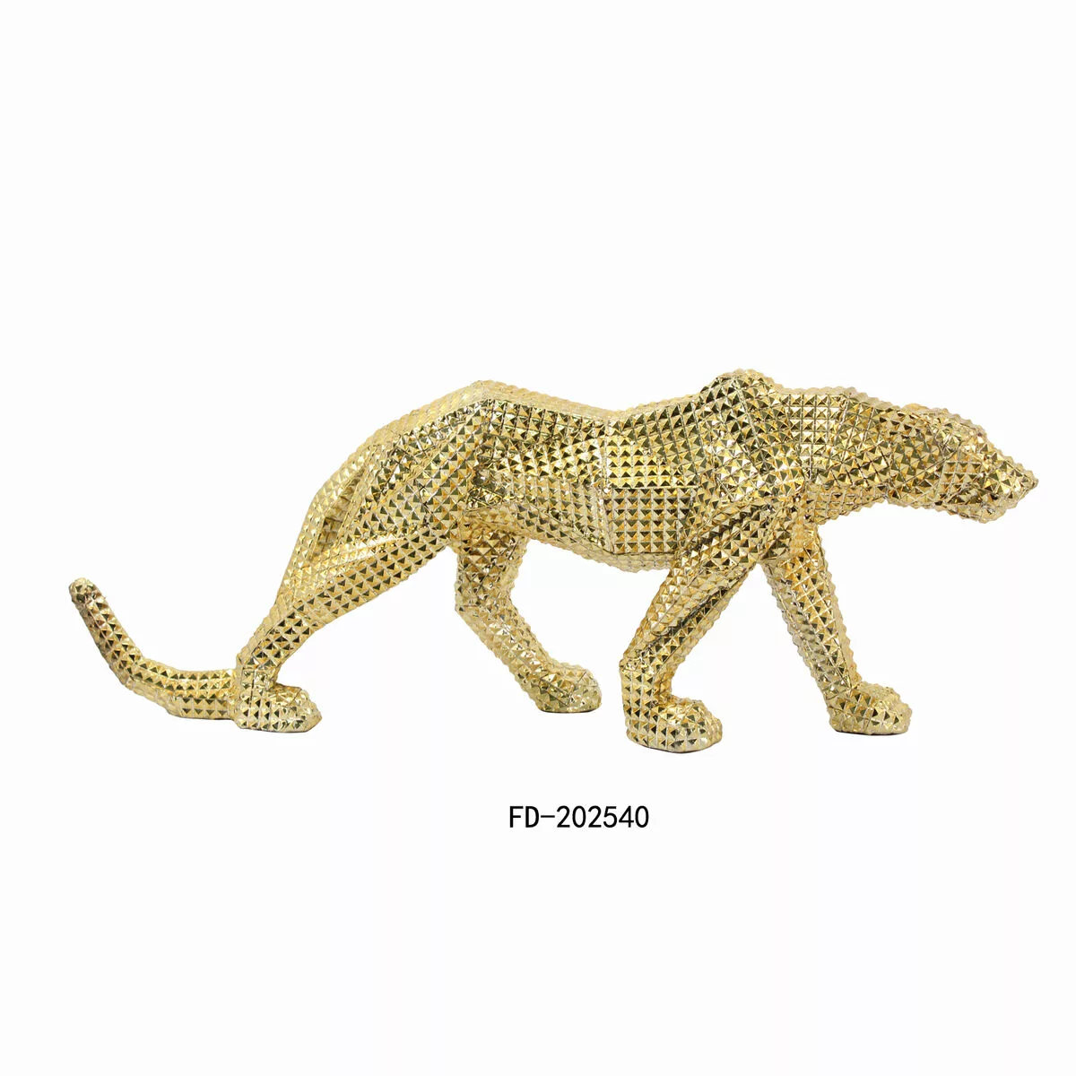 Deko-figur Dkd Home Decor Golden Leopard Harz (67 X 15,5 X 25 Cm) günstig online kaufen