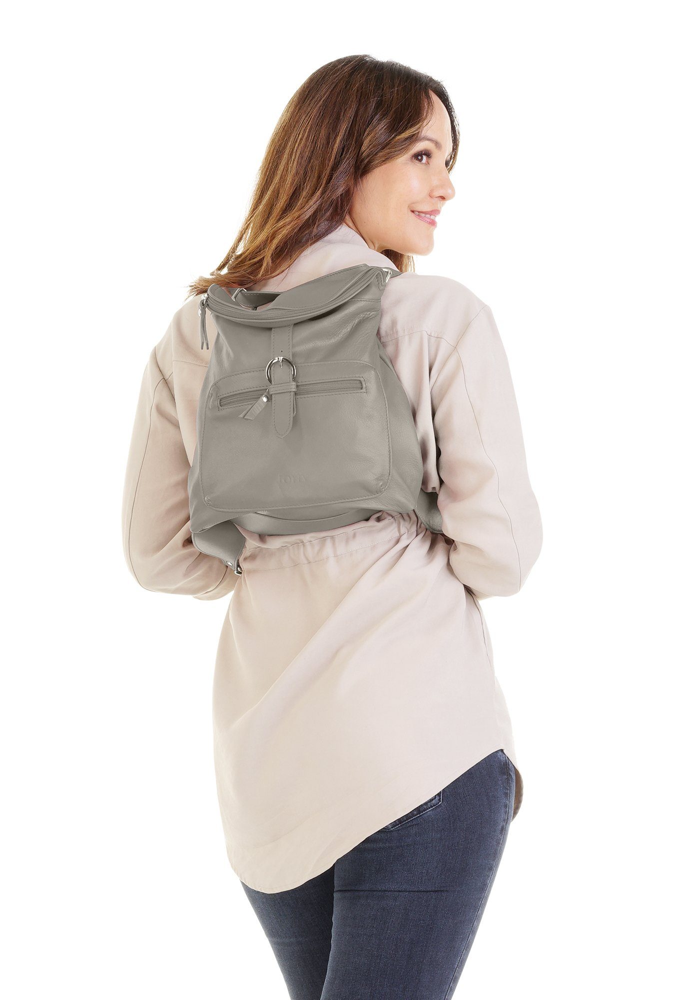 forty° Cityrucksack, echt Leder, Made in günstig online kaufen