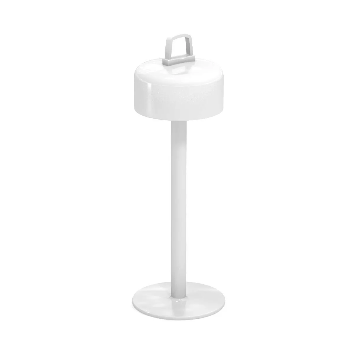 emu - Luciole LED Tischleuchte mit Akku - weiß/glänzend/H x Ø 30x15cm/dimmb günstig online kaufen