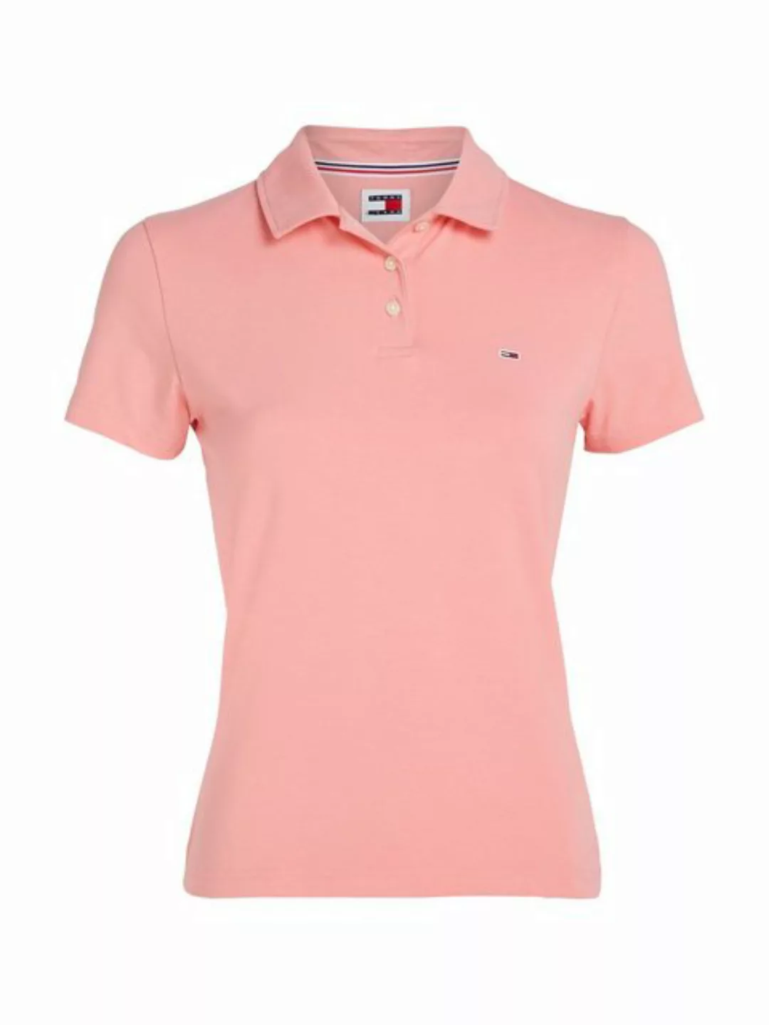 Tommy Jeans Poloshirt mit kurzer Knopfleiste günstig online kaufen