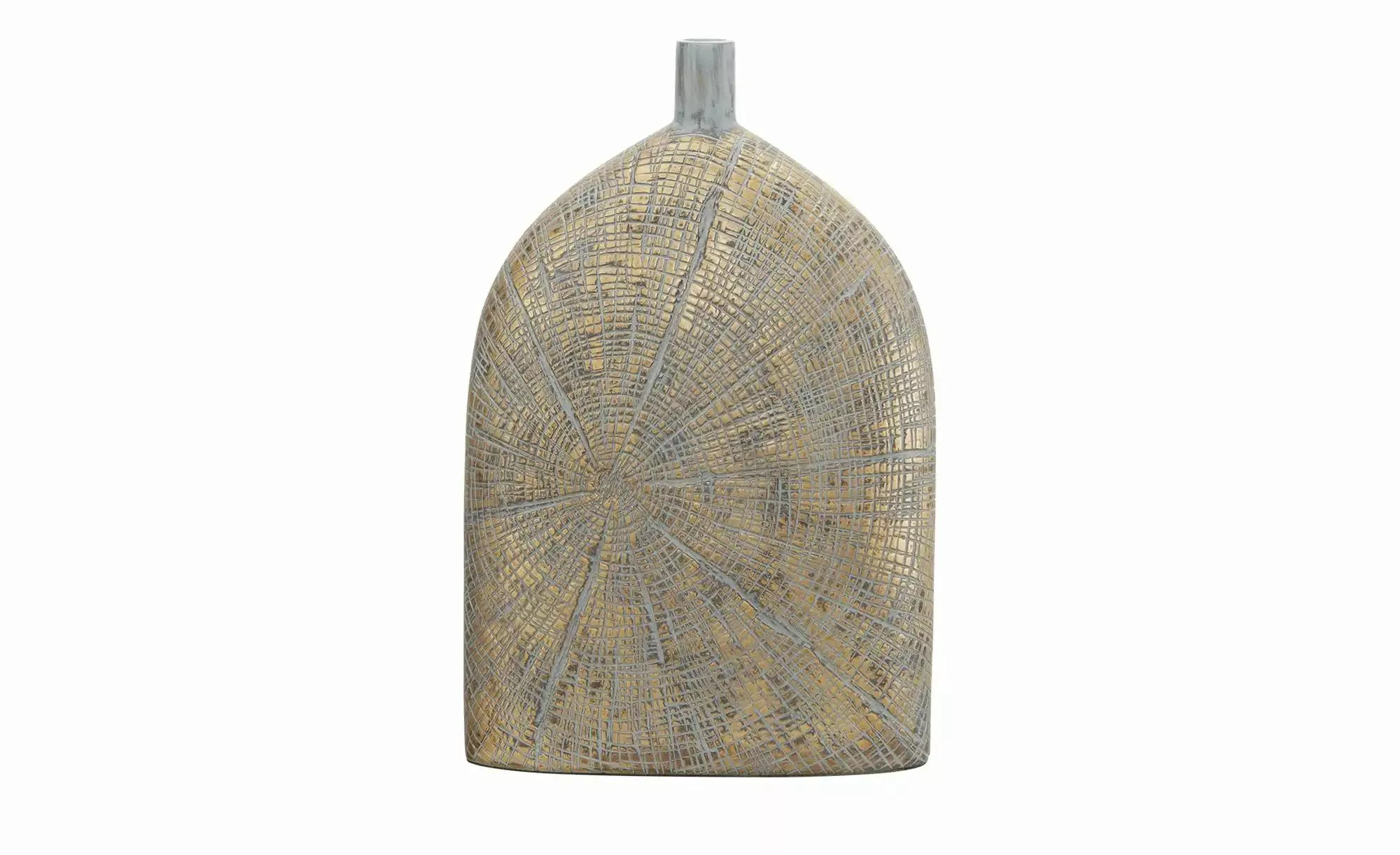 Deko Vase ¦ gold ¦ Polyresin (Kunstharz) ¦ Maße (cm): B: 9 H: 36 Accessoire günstig online kaufen