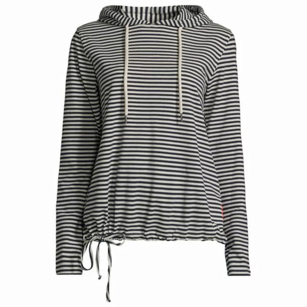 salzhaut Kapuzenshirt Damen Hoodie-Shirt Schiepen mit Streifen - Shirt gest günstig online kaufen