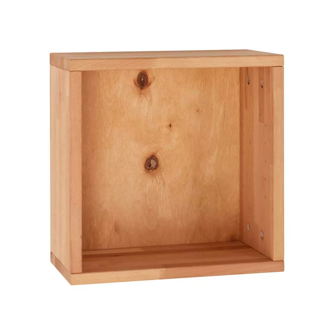 Holz Regalwürfel aus Kernbuche Massivholz 20 cm oder 35 cm tief günstig online kaufen