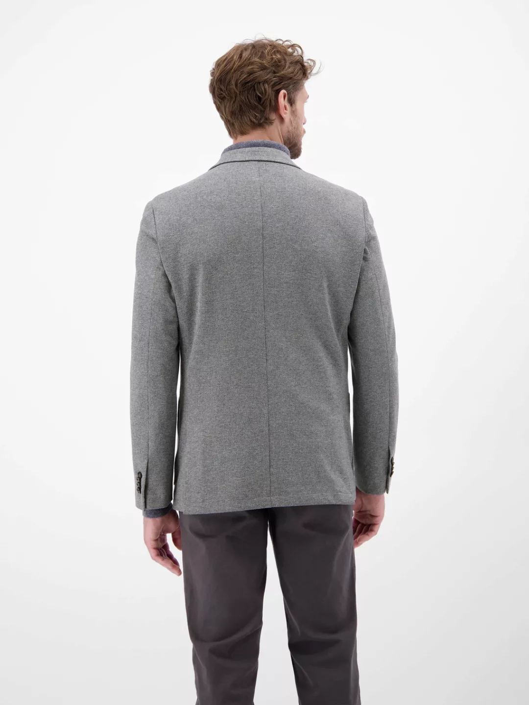 LERROS Jerseysakko "LERROS Jerseyblazer in Strickoptik" günstig online kaufen