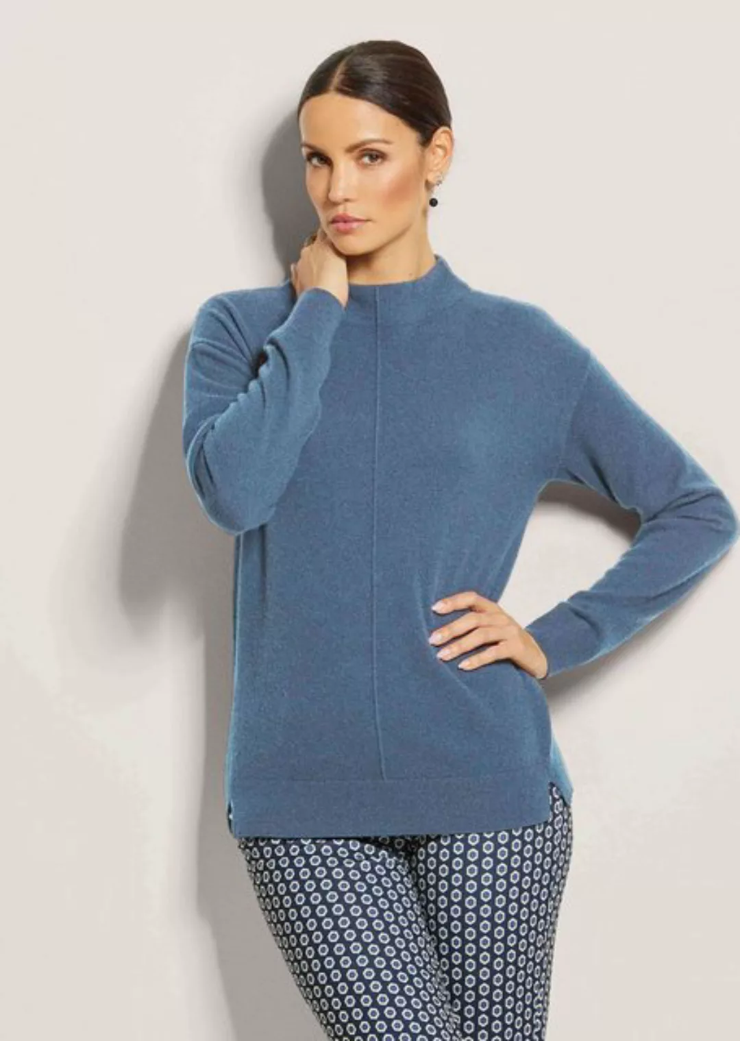 MADELEINE Strickpullover Stehkragen-Pullover aus Good Cashmere günstig online kaufen