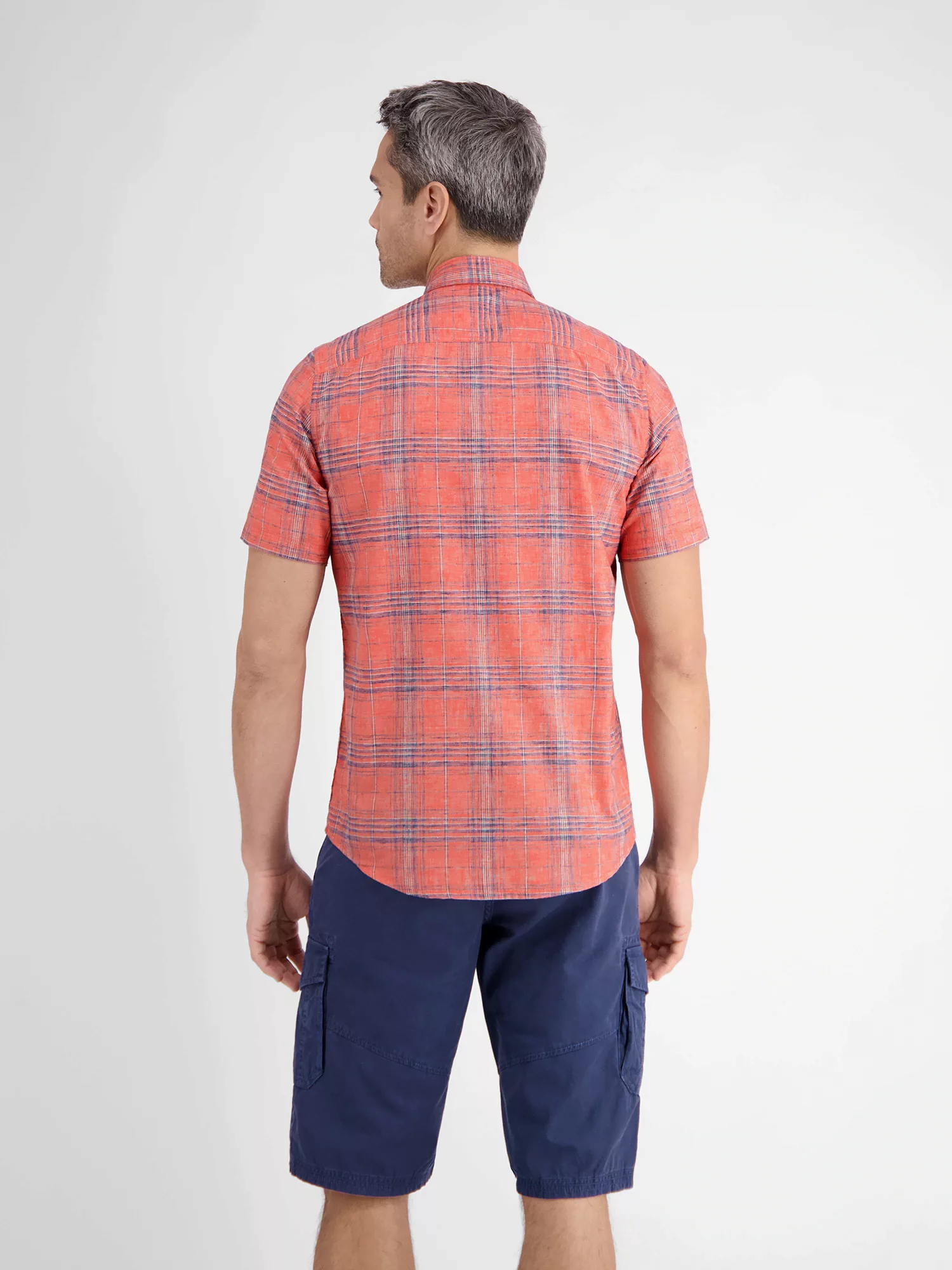 LERROS Kurzarmhemd mit sommerlichem Karomuster günstig online kaufen