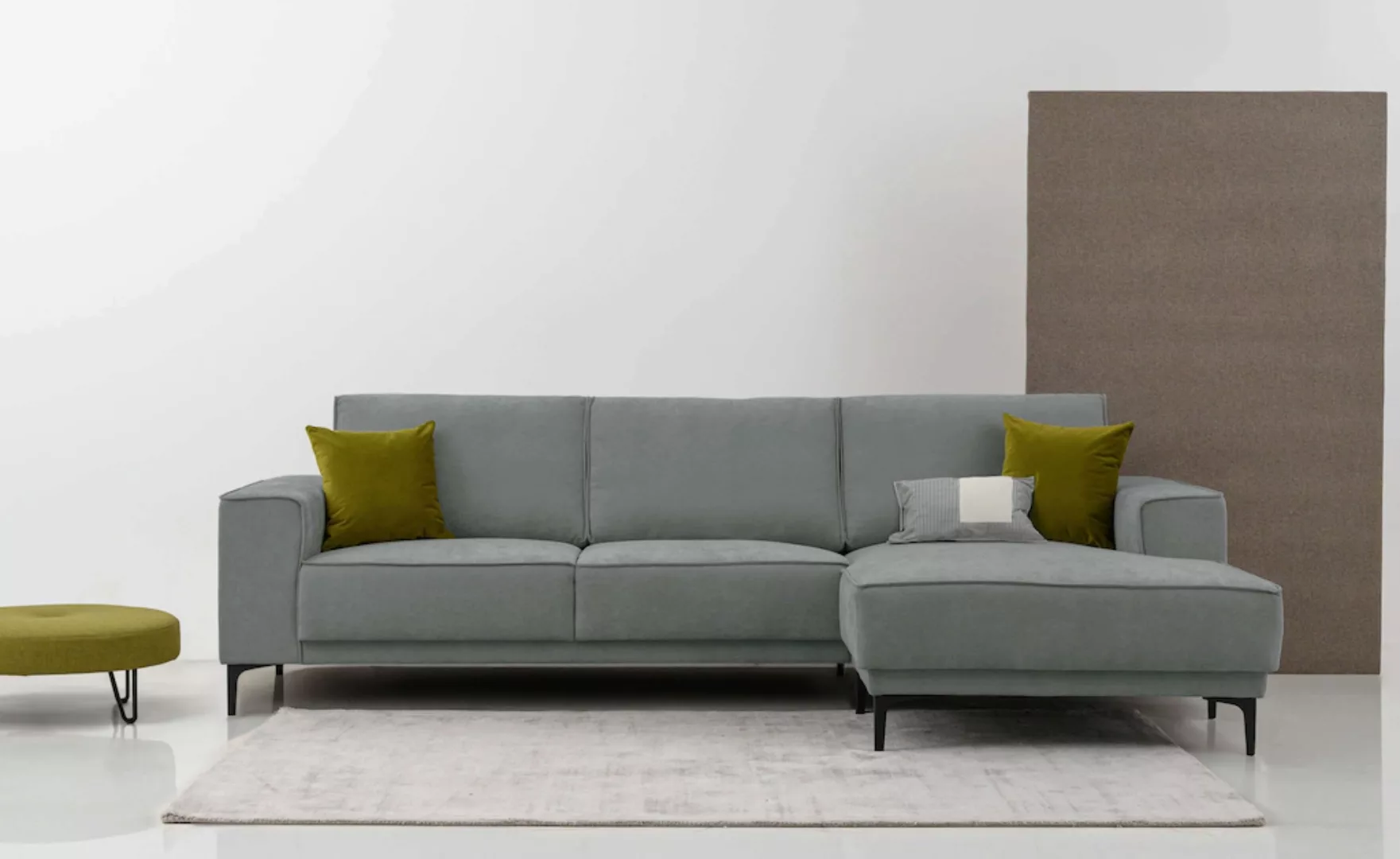 Places of Style Ecksofa Oland, 280 cm, im zeitlosem Design und hochwertiger günstig online kaufen