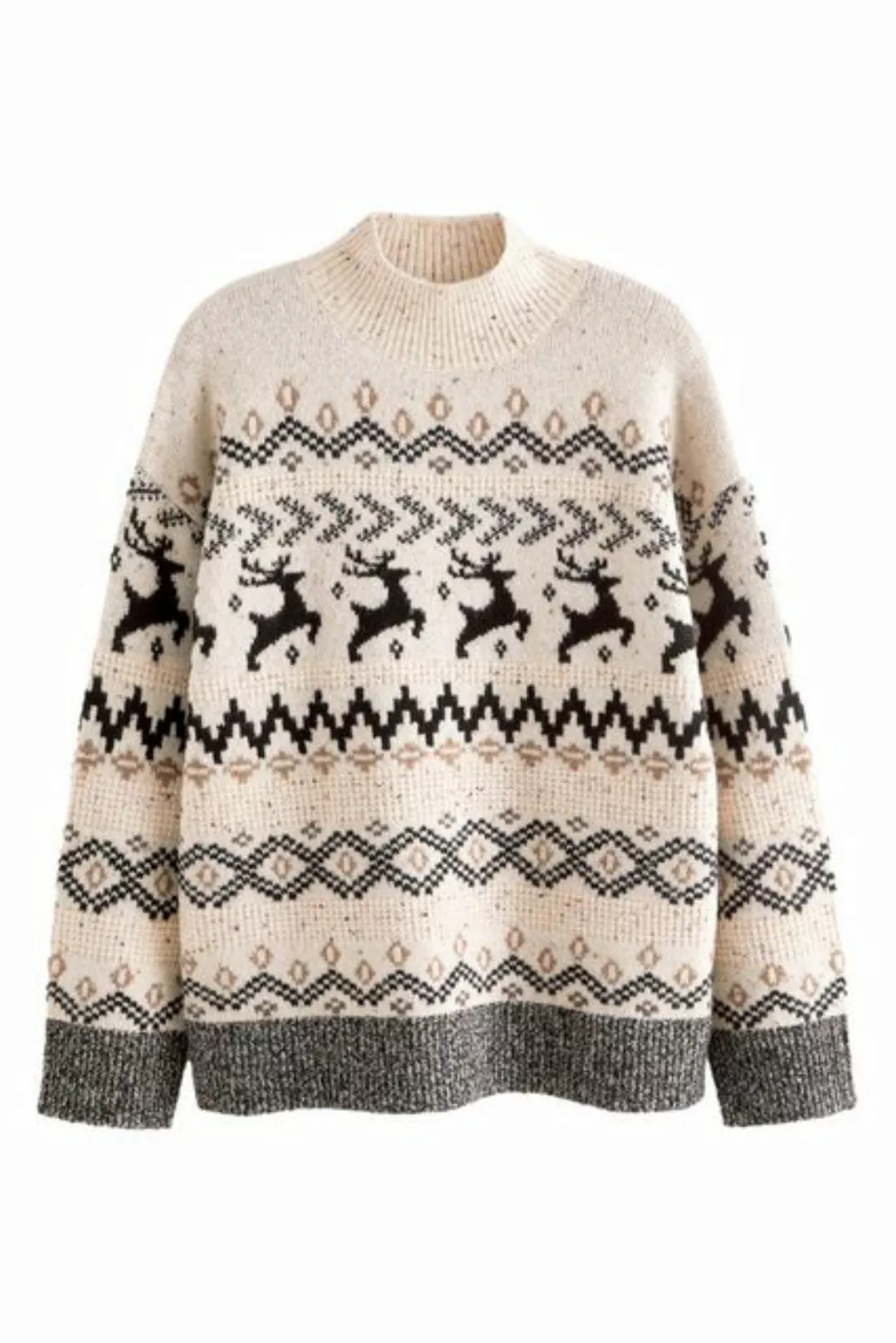 Next Norwegerpullover Weihnachtspullover für Familie – Kurzgröße (1-tlg) günstig online kaufen