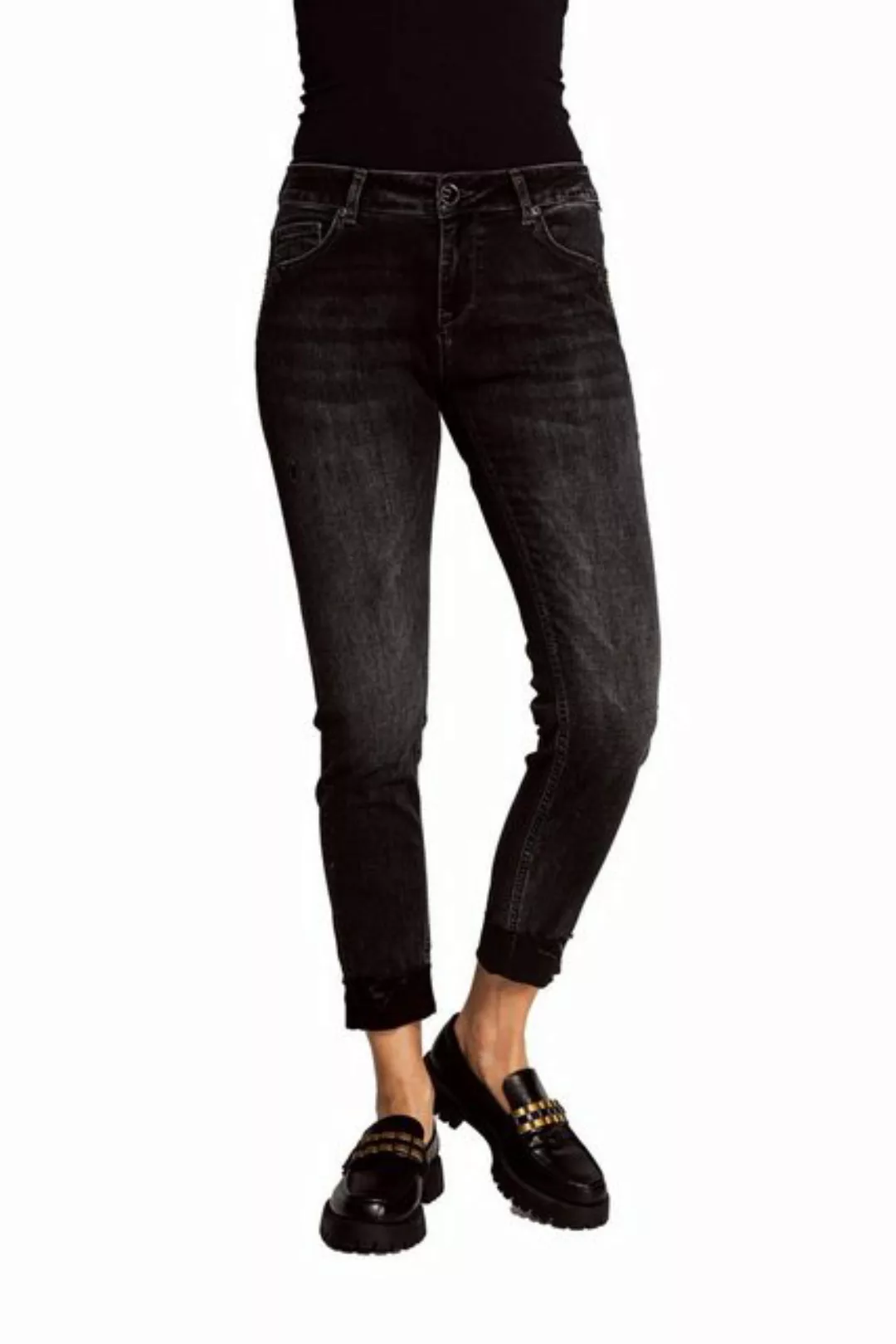 Zhrill Straight-Jeans Skinny Jeans NOVA Black angenehmer Tragekomfort günstig online kaufen