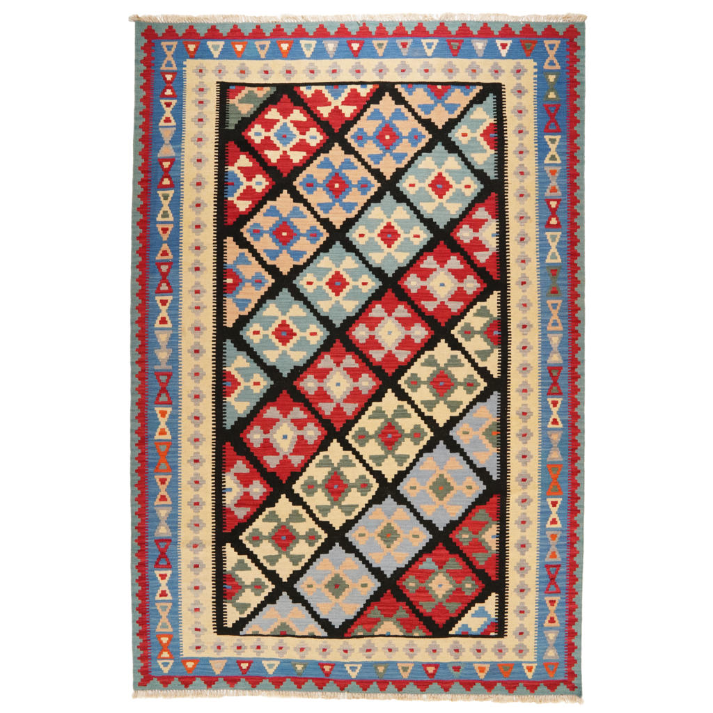 PersaTepp Teppich Kelim Gashgai multicolor B/L: ca. 209x296 cm günstig online kaufen