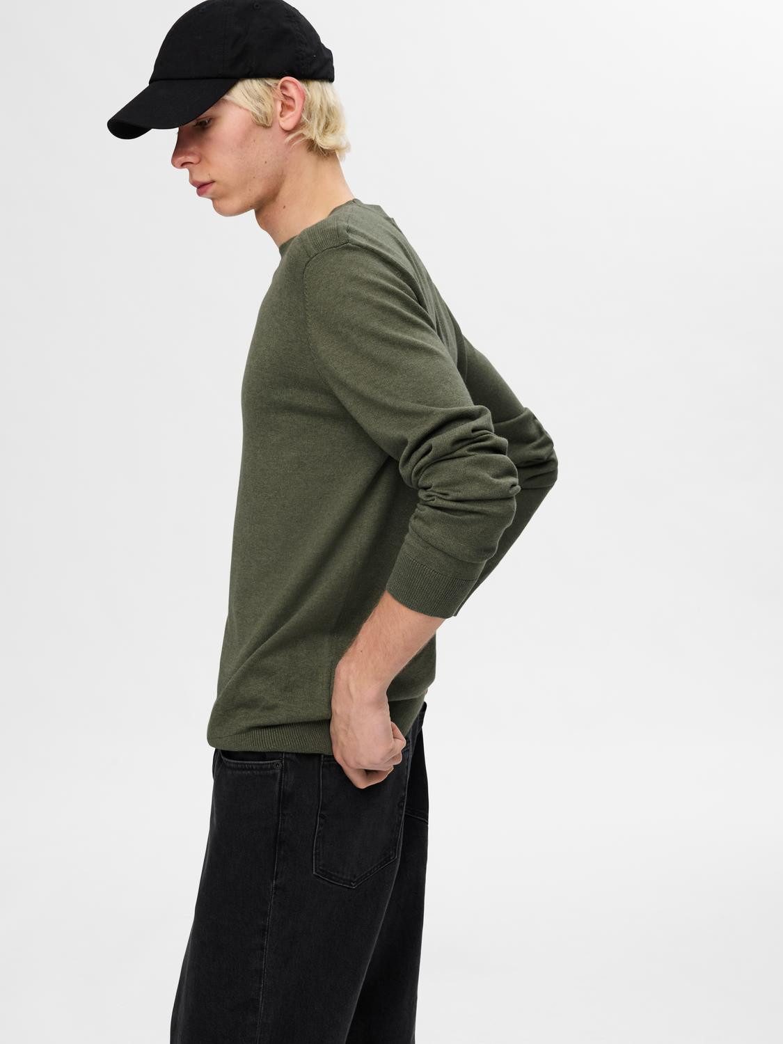 SELECTED HOMME Strickpullover SLHBERG CREW NECK günstig online kaufen