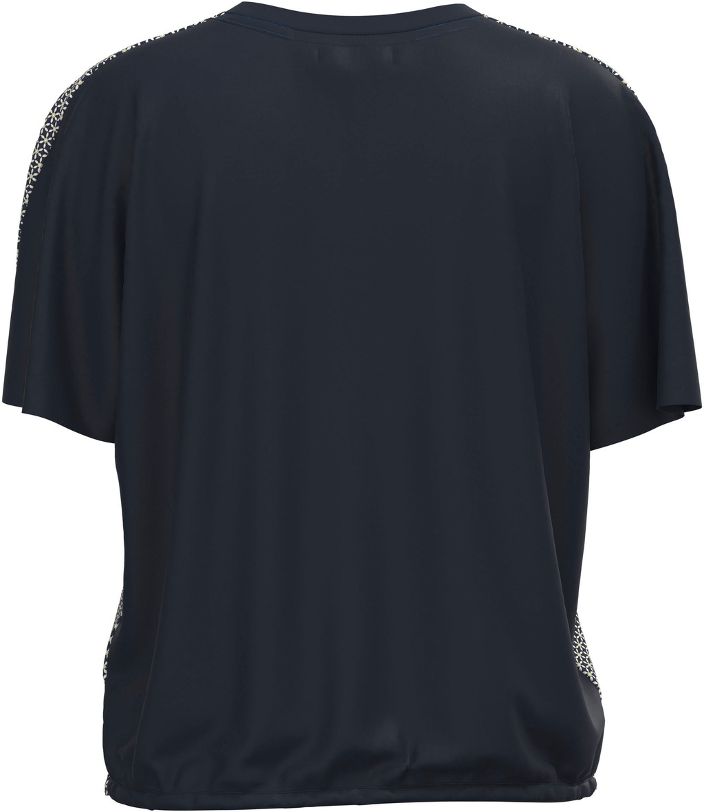 Pepe Jeans Kurzarmshirt "AGATHA", mit unifarbener Rückseitin lässigem Fit günstig online kaufen