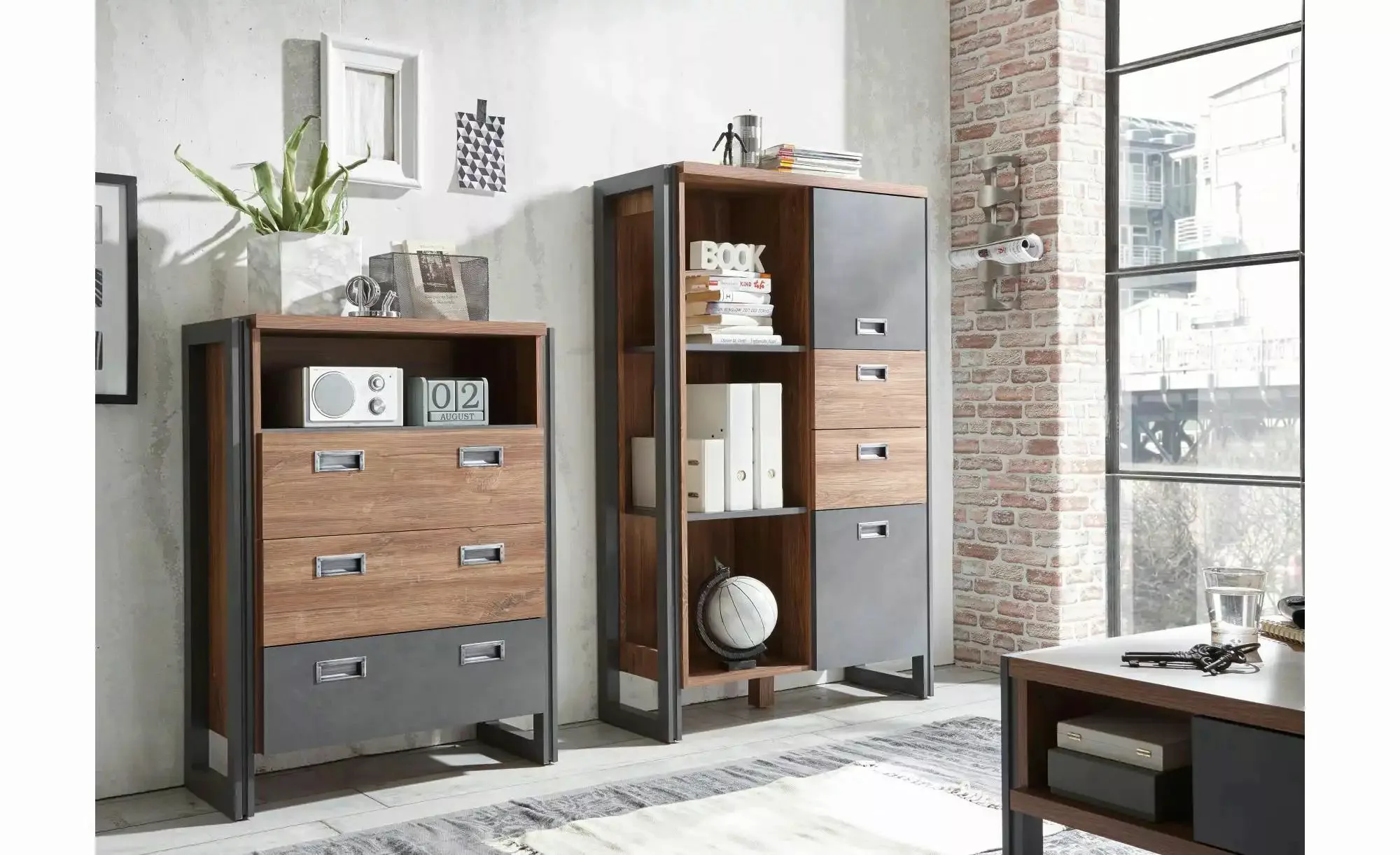 Kommode  Dinan ¦ braun ¦ Maße (cm): B: 75 H: 53 Aktuelles > Schlafzimmer Ak günstig online kaufen