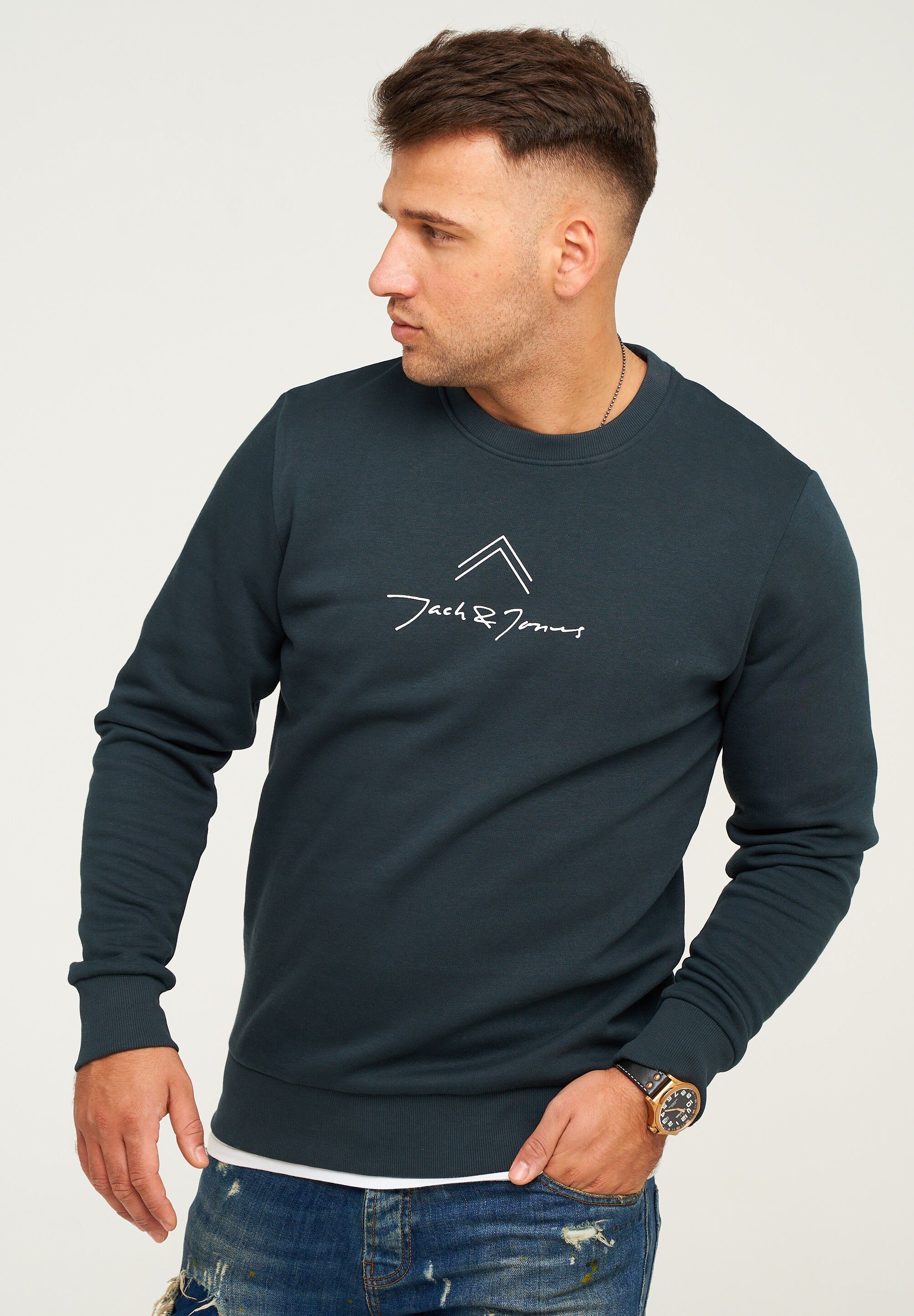 Jack & Jones Sweatshirt LABO SWEAT günstig online kaufen